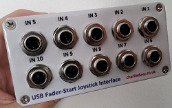 RS232/USB Fader-Start Interface
